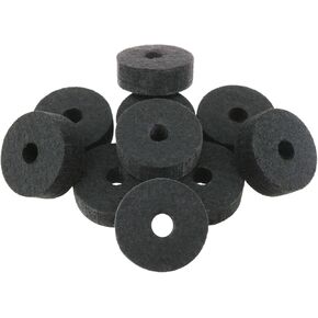 مجموعة الطبول وسادات اللباد الصنج 40 مم من اللباد الصنج الطبل وسادات اللباد الصنج مجموعة الطبول وسادات اللباد الصنج هي ملحقات بديلة (أسود) 10 قطع in Kuwait