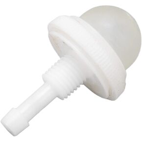 KIMISS Fuel Primer Button Bulb, Fuel Primer Button F681046 White Lightweight for Sears Gamefisher 9.9 Hp 15 Hp 5 Hp 7.5 Hp 25 Hp