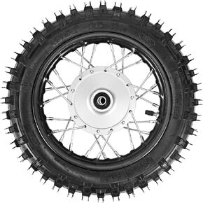 2.5-10 10" Front Wheel Tire and Rim 1.4 x 10 With 12mm Bearing for Chinese 50cc BBR50 TTR50 DRZ50 SSR Dirt Pit Bike