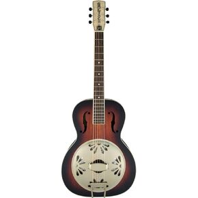 Gretsch G9241 Mahogany Round Neck 6-String Acoustic-Electric Resonator Guitar (Right-Handed, 2-Color Sunburst)
