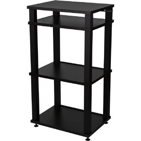Andover Audio SpinStand Audio Component and Record Rack, Black