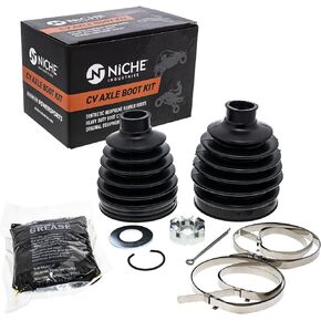 NICHE Front CV Axle Boot Kit For Polaris Ranger 800 RZR 4 XP 900 Sportsman 850 1000 Replaces 2204361 2204362