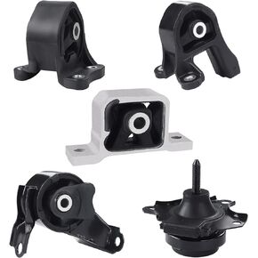 JDMON 5Pcs Engine Motor Mount Replacement for 2002-2006 Honda CRV 2.4L 4WD (Automatic Transmission) Compatible with A4504 A4506 A65010 A6596 A6597