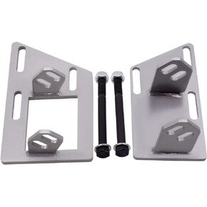 S10 V8 Motor Mounts Swap Brackets - Engine Conversion for Chevy Chevrolet Blazer/S10 2WD for Jimmy/S15/Sonoma 1983-2005 for Oldsmobile Bravada 1991-2004 SBC