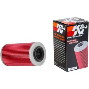 K&N Motorcycle Oil Filter: High Performance, Premium, Designed to be used with Synthetic or Conventional Oils: Fits Select Sea-Doo, Bombardier, John Deere Vehicles, KN-556
