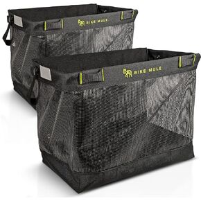 Grocery Pannier Bags - The Ultimate Carrier Baskets for Shopping with Your Bicycle - Pair
