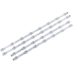PANMILED 4 pcs LED Backlight Strips for 55'' TV 55D6 55F6 55S421 55S423 55S425 4C-LB5508-HR02J 4C-LB5507-HR02J 55HR330M07B2 55HR330M08A2 55U3800C 55P65US