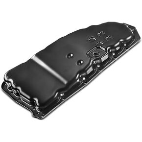 A-Premium Transmission Oil Pan with Drain Plug Compatible with Nissan Juke 2011-2014 1.6L, Rogue 2008-2013 2.5L, Rogue Select 2014-2015 2.5L, X-Trail (Mexico) 2008-2014 2.5L, Replaces 313901XF01