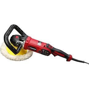 Shurhold 3400 Professional Grade Pro Rotary Car Boat Buffer Polisher with Carrying Bag, Adjustable D-Handle, Powerful Motor and 6 Variable Speed Control