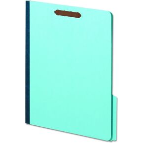 مجلدات تثبيت اللوحة المضغوطة Globe Weis Pendaflex، حجم الحروف، أزرق فاتح، توسيع 2 بوصة، 1/3 قطع، 25/BX (61542)