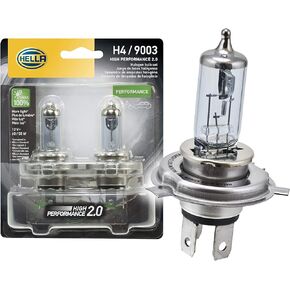 HELLA 9003LL Long Life Bulb, 12V, 60/55W (Pack of 2)