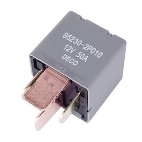 95230-2P010 12VDC 50A 4Pins SPST Automotive Power Relay Compatible with 39160-37110 13742705 5M5T14B192EA 13306943 897H-1AH-D-R1-12VDC 9804768080
