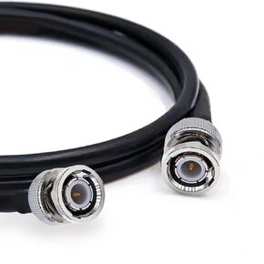 12 Ft RG58 Coaxial Cable BNC Male to BNC Male Coax Cable 50 Ohm 3.66M 2pcs