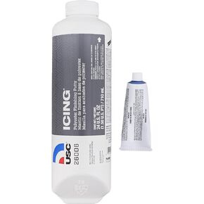 USC 26006-6 CASE OF 6 24 fl. oz. Autobody Icing Polyester Finishing Putty - Soft-squeeze Tube