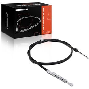 A-Premium Rear Driver Side Parking Brake Cable Assembly Compatible with Chevrolet, GMC Models: Silverado 2500 HD 2006-2009, Silverado 2500 HD Classic 2007-2007, Sierra 2500 HD, Sierra 2500 HD Classic