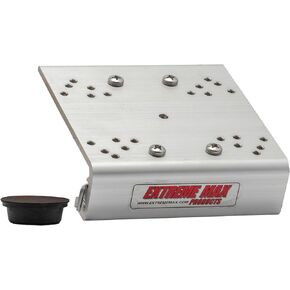 Extreme Max 3005.4425 Aluminum Slider Base for Crestliner SureMount Gunnel System - 5-5/8" x 5-5/8" Mounting Plate
