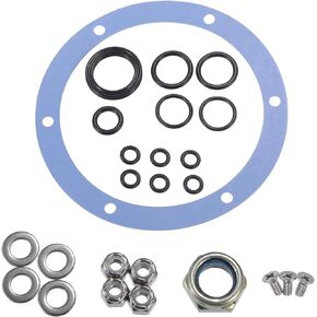 uxcell 1set Hydraulic Helm Steering Pump Gasket Seal Rebuild Kit for Baystar Helms HH5231 HH5271 HH5273 Hydraulic Helm Seal Kit Replaces HS5176