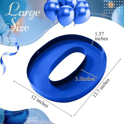 Mifoci 13.7 "رقم من الورق المقوى لحفلات أعياد الميلاد والذكرى السنوية لحلوى الشوكولاتة الورقية القابلة للتعبئة (أبيض) in Kuwait