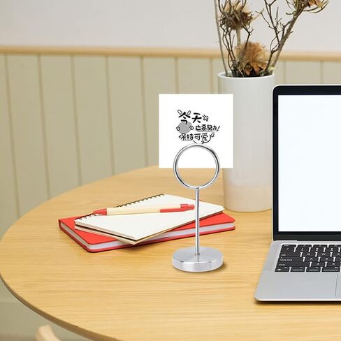 4 قطع حامل أرقام الطاولة، حامل صور، حامل مكتبي لبطاقات زفاف عيد الميلاد، بطاقات هدايا المكتب، لافتة الطاولة، لافتات الطعام، عرض الصور (3.9 بوصة، 5.9 بوصة، 7.9 بوصة، 9.8 بوصة) in Kuwait