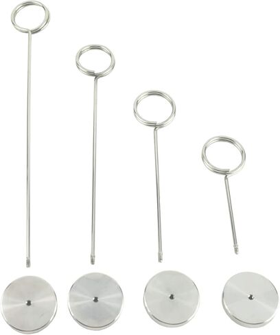 4 قطع حامل أرقام الطاولة، حامل صور، حامل مكتبي لبطاقات زفاف عيد الميلاد، بطاقات هدايا المكتب، لافتة الطاولة، لافتات الطعام، عرض الصور (3.9 بوصة، 5.9 بوصة، 7.9 بوصة، 9.8 بوصة) in Kuwait