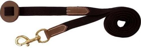 Derby Originals Horse Tack 7' Leather and Web Lead with Stopper in Saudi Arabia