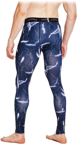 سراويل COOLOMG الشبابية المضغوطة، سراويل ضيقة للرجال للجري والجري في صالة الألعاب الرياضية in Kuwait