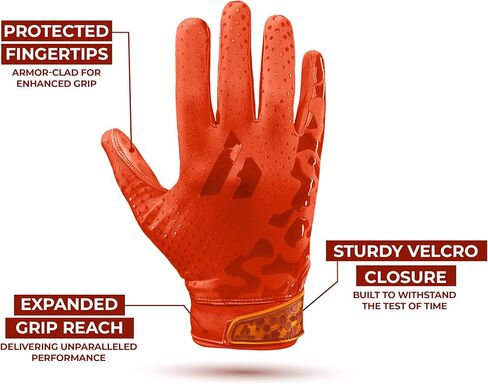 RPG1 Football Gloves - Adult & Youth Sizes in Kuwait