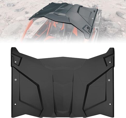 سقف KEMIMOTO X3، سطح صلب متوافق مع Can Am Maverick X3 2017-2024 قطعتان من السقف العلوي واقي من الشمس يحل محل OEM #715002902 in Saudi Arabia