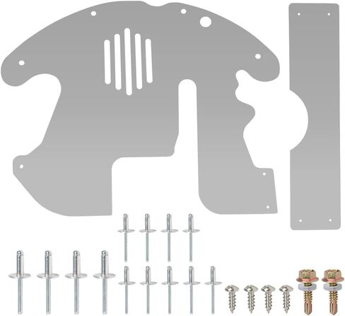 Aluminium Catalytic Converter Shield Compatible with 2010-2015 Toyota Prius Silvery Effective Anti-theft Catalytic Converter Protection in Kuwait