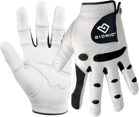 Bionic Gloves –Men’s StableGrip Golf Glove W/ Patented Natural Fit Technology Made from Long Lasting, Durable Genuine Cabretta Leather. in Saudi Arabia