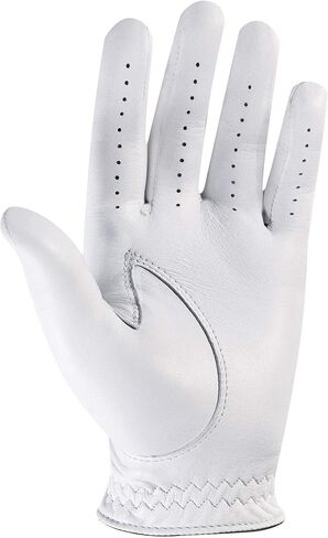 FootJoy Men's StaSof Golf Glove White Medium/Large, Worn on Right Hand in Saudi Arabia
