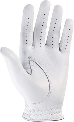 FootJoy Men's StaSof Golf Glove White Medium/Large, Worn on Right Hand in Saudi Arabia
