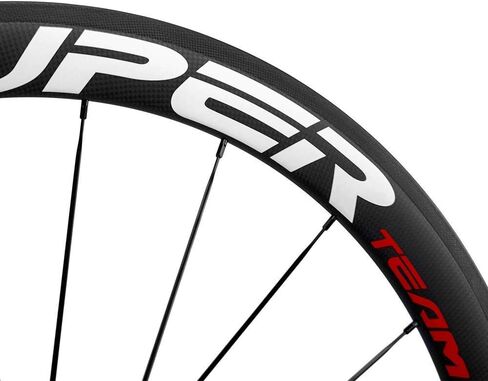 Superteam 50mm الفاصلة العجلات 700c 23mm عرض الدراجات سباق الطريق عجلة الكربون صائق in Kuwait