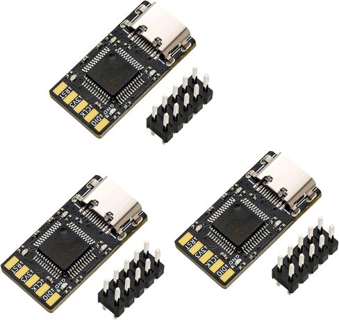 3 قطع USB C DAPLink محاكي لـ ARM Cortex HICs وST-Link/V2 (STM32F103CB) وJ-Link OB (Atmel SAM3U) مبرمج بديل ومصحح أخطاء بتردد 216 ميجاهرتز، ذاكرة الوصول العشوائي 96 كيلو بايت، سحب وإسقاط القرص U in Saudi Arabia