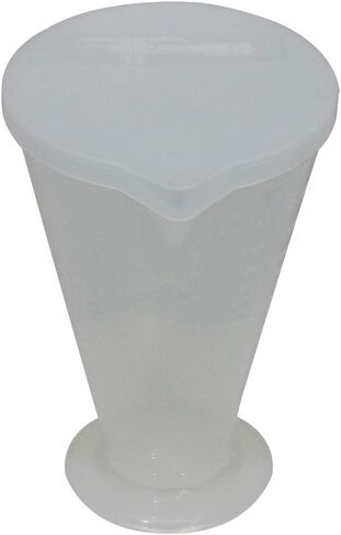 كأس قياس الزيت من Pit Posse PP3318 - إبريق أدوات السباق - علبة أدوات سائل محرك الزيت ثنائية الشوط - 16:1 إلى 70:1 نسبة سوائل المحرك الممزوجة مسبقًا - علامات قياس CC وOZ - غطاء خالٍ من الحطام in Saudi Arabia