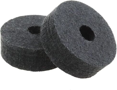 مجموعة الطبول وسادات اللباد الصنج 40 مم من اللباد الصنج الطبل وسادات اللباد الصنج مجموعة الطبول وسادات اللباد الصنج هي ملحقات بديلة (أسود) 10 قطع in Kuwait