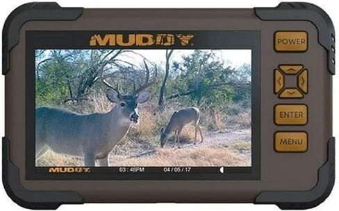 Muddy Outdoors SD Card Reader/Viewer w/ 4.3" LCD Screen, Multicolor, One Size (MUD-CRV43HD) in Saudi Arabia