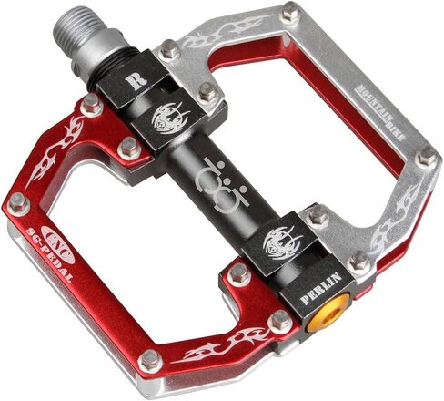 MTB/Road Bike Pedals Aluminium Alloy Bicycle Pedals Mountain Bike Pedals 9/16" Sealed Bearing Platform for BMX MTB Bike in Saudi Arabia