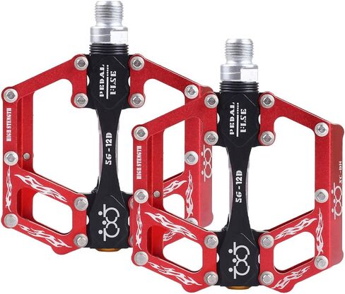 MTB/Road Bike Pedals Aluminium Alloy Bicycle Pedals Mountain Bike Pedals 9/16" Sealed Bearing Platform for BMX MTB Bike in Saudi Arabia