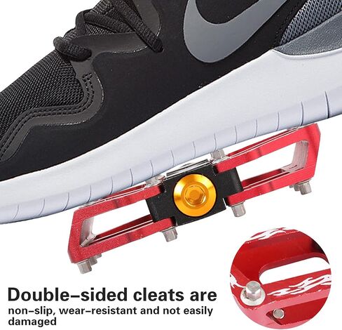 MTB/Road Bike Pedals Aluminium Alloy Bicycle Pedals Mountain Bike Pedals 9/16" Sealed Bearing Platform for BMX MTB Bike in Saudi Arabia