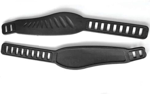 Life Fitness Stationary Bikes Long Pedal Straps (Pair) | (2" W x 12-1/2" L) Universal Replacement for Excersise Bike Bicycle Cycle Home Gym | Fits Most Bike Pedals | Heavy Duty Adjustable. in Kuwait