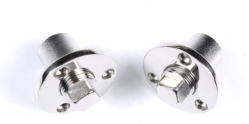 Mxeol Boat Garboard Drain Plug Marine Stainless Steel Bilge Plug Kit in Kuwait