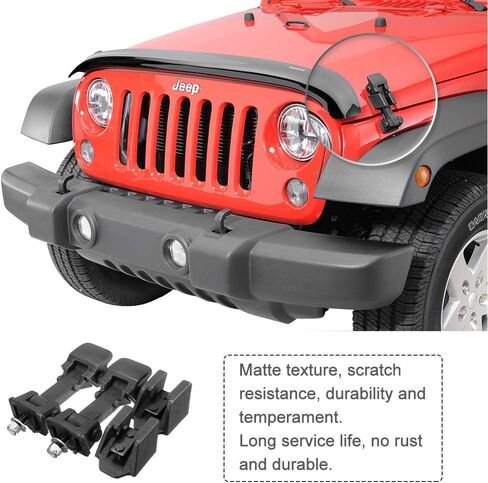 Wrangler TJ Hood Latch Hood Lock Catch Hood Latches Catch Kit Compatible with 2007-2016 Jeep Wrangler TJ Includes Both Hood Catches in Saudi Arabia