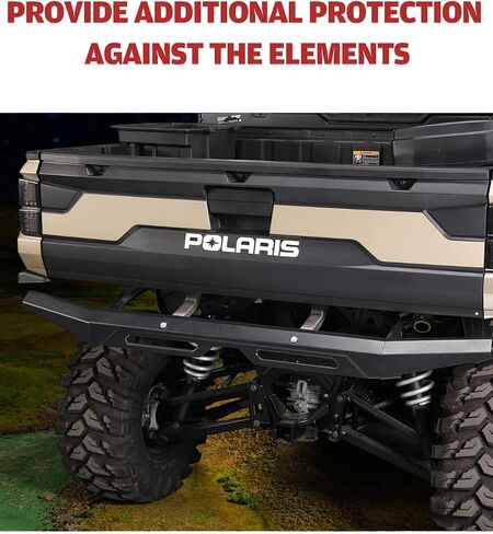 ممتص الصدمات الخلفي A & UTV PRO لـ Polaris Ranger 1000 XP/Crew XP 1000/Diesel/Premium/Northstar 2018-2023، ملحقات حماية نهاية الفرشاة الخلفية شديدة التحمل، استبدل OEM # 2882529 in Kuwait