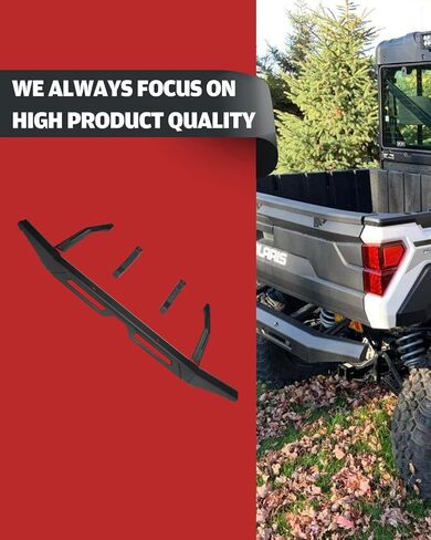ممتص الصدمات الخلفي A & UTV PRO لـ Polaris Ranger 1000 XP/Crew XP 1000/Diesel/Premium/Northstar 2018-2023، ملحقات حماية نهاية الفرشاة الخلفية شديدة التحمل، استبدل OEM # 2882529 in Kuwait