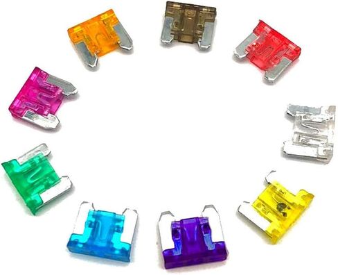 Car Fuses Assortment Kit, 45Pcs Blade-Type Automotive Fuses, Amp Fuse Kit, (5A/ 7.5A/10A/15A/ 20A/25A/30A/ 35A/ 40A), Replacement Fuses for Car Boat Truck Motorcycle RV (Standard Fuse) in Saudi Arabia
