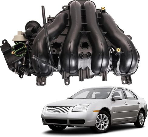 3S4Z-9424-AM Intake Manifold Compatible with Ford Fusion, Compatible with Mercury Milan 2.3L 2006-2009 Replace OE# 3S4Z9424AM in Saudi Arabia