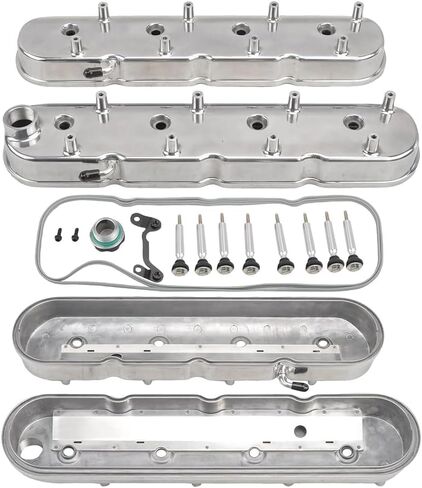 أغطية صمامات محركات الألومنيوم مع حوامل لفائف متوافقة مع Ch-ev-y LSX LS1 LS3 LS6 in Kuwait