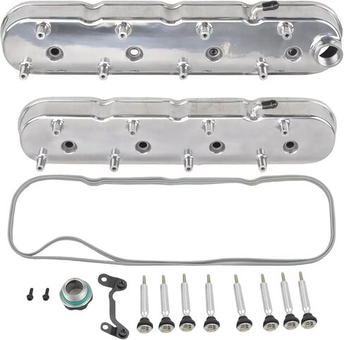 أغطية صمامات محركات الألومنيوم مع حوامل لفائف متوافقة مع Ch-ev-y LSX LS1 LS3 LS6 in Kuwait