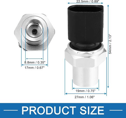 مفتاح مستشعر الضغط A/C 4H0959126 مفتاح دورة قابض مكيف الهواء لفولكس واجن جولف 2012-2014 in Kuwait